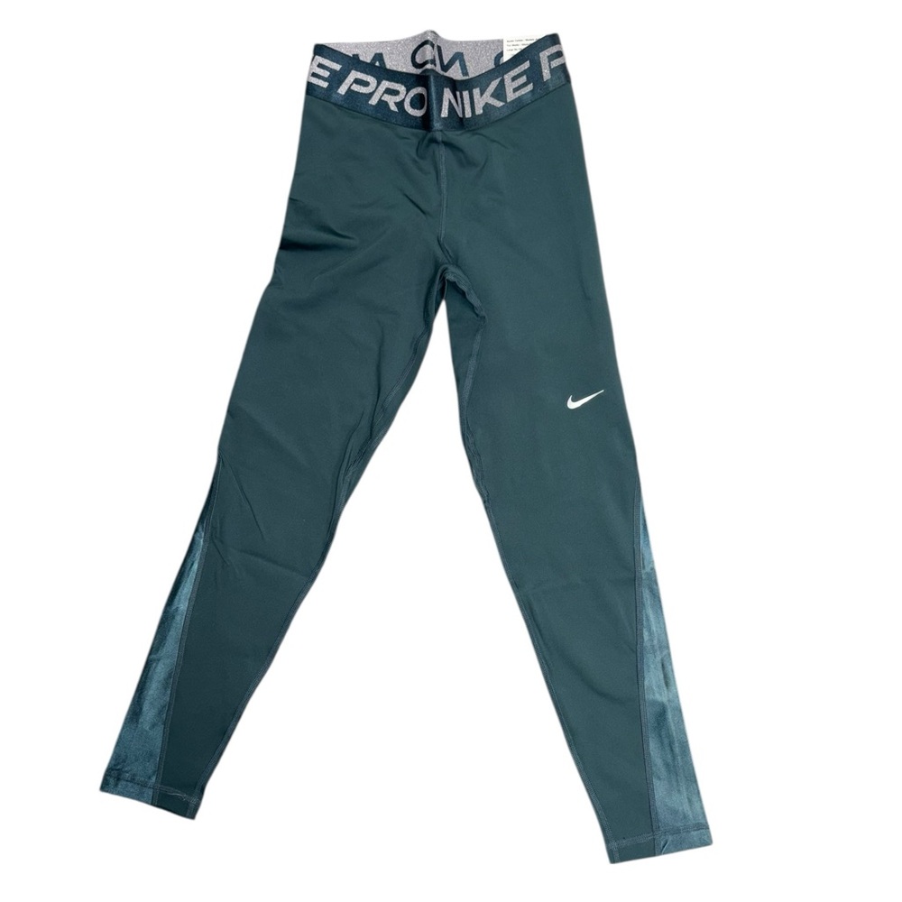 NWT Nike womens Pro Teal 7/8 Leggings
